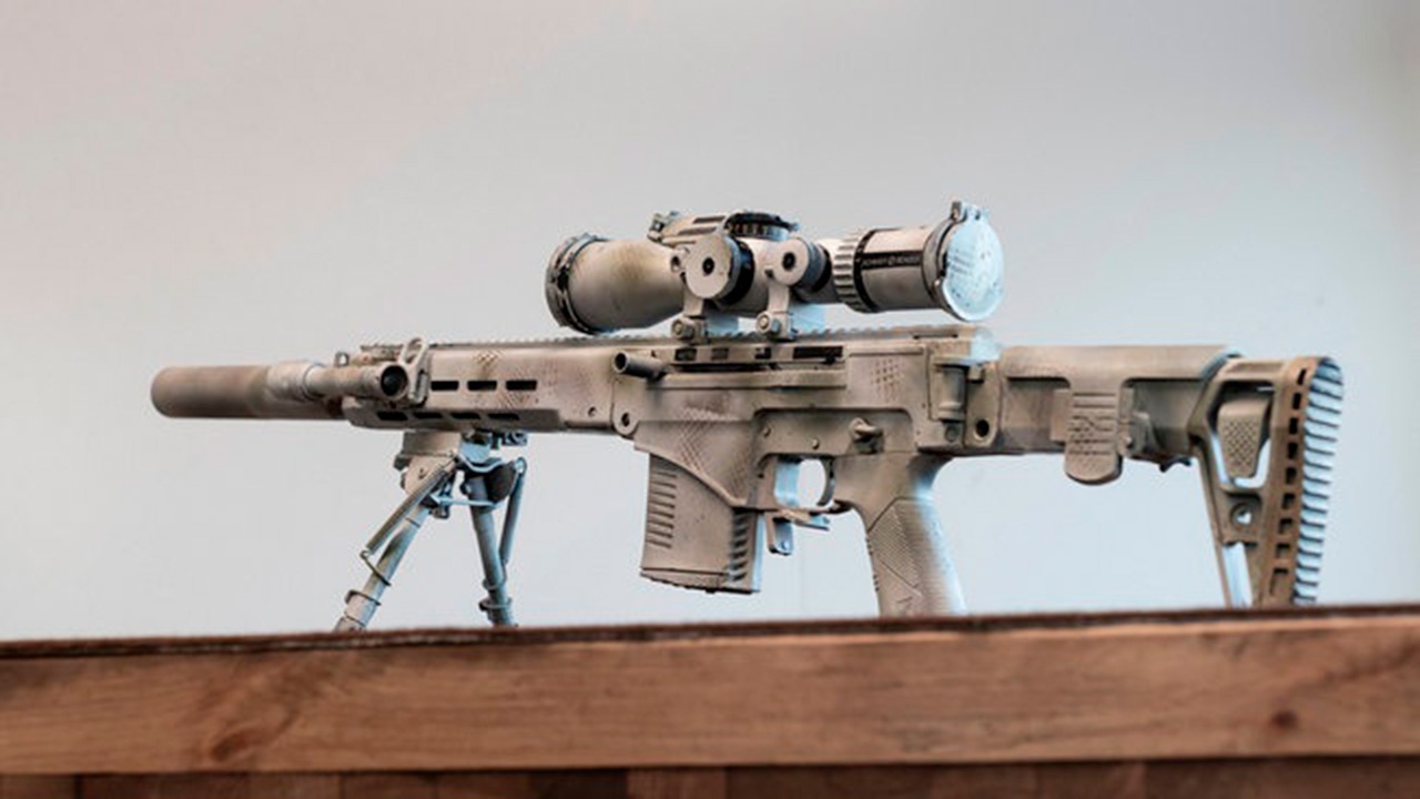 Перспективная полуавтоматическая снайперская винтовка Чукавина была представлена ещё пять лет назад.