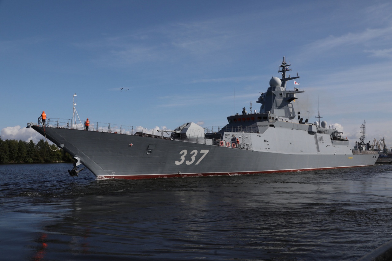Корвет «Гремящий» стал флагманским кораблём Войск и сил на Северо-востоке России.