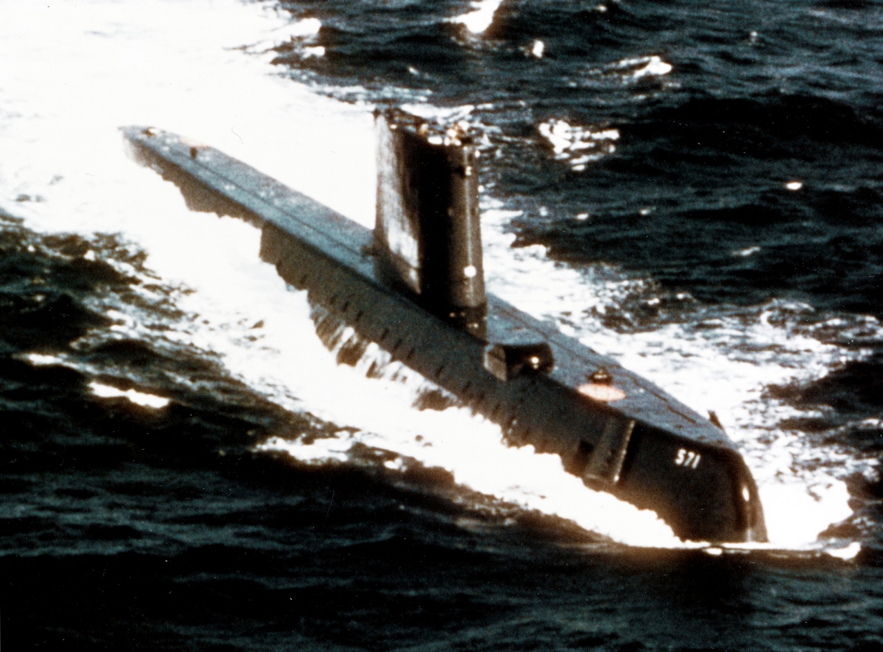 Подводная лодка «Наутилус» в 1955 году.