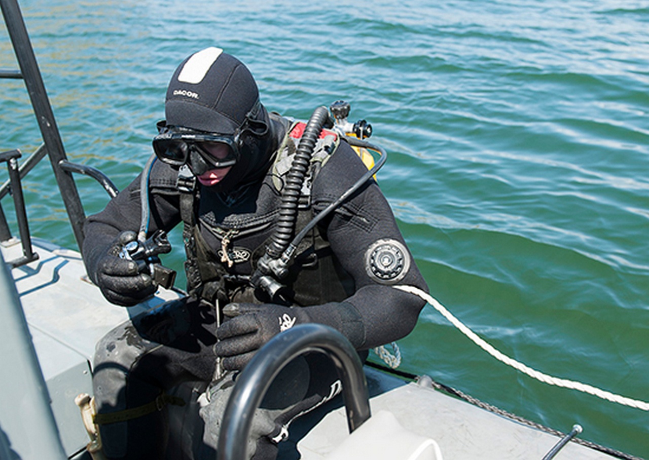 Хорошо обученные подводные пловцы есть во многих армиях мира.