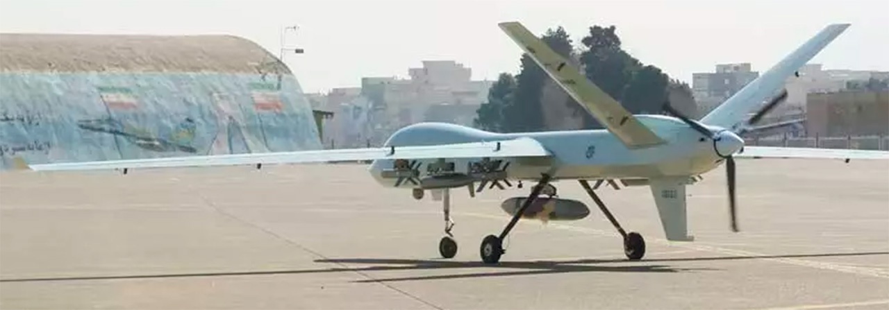 Толкающий трёхлопастной воздушный винт силовой установки «Каман-22».