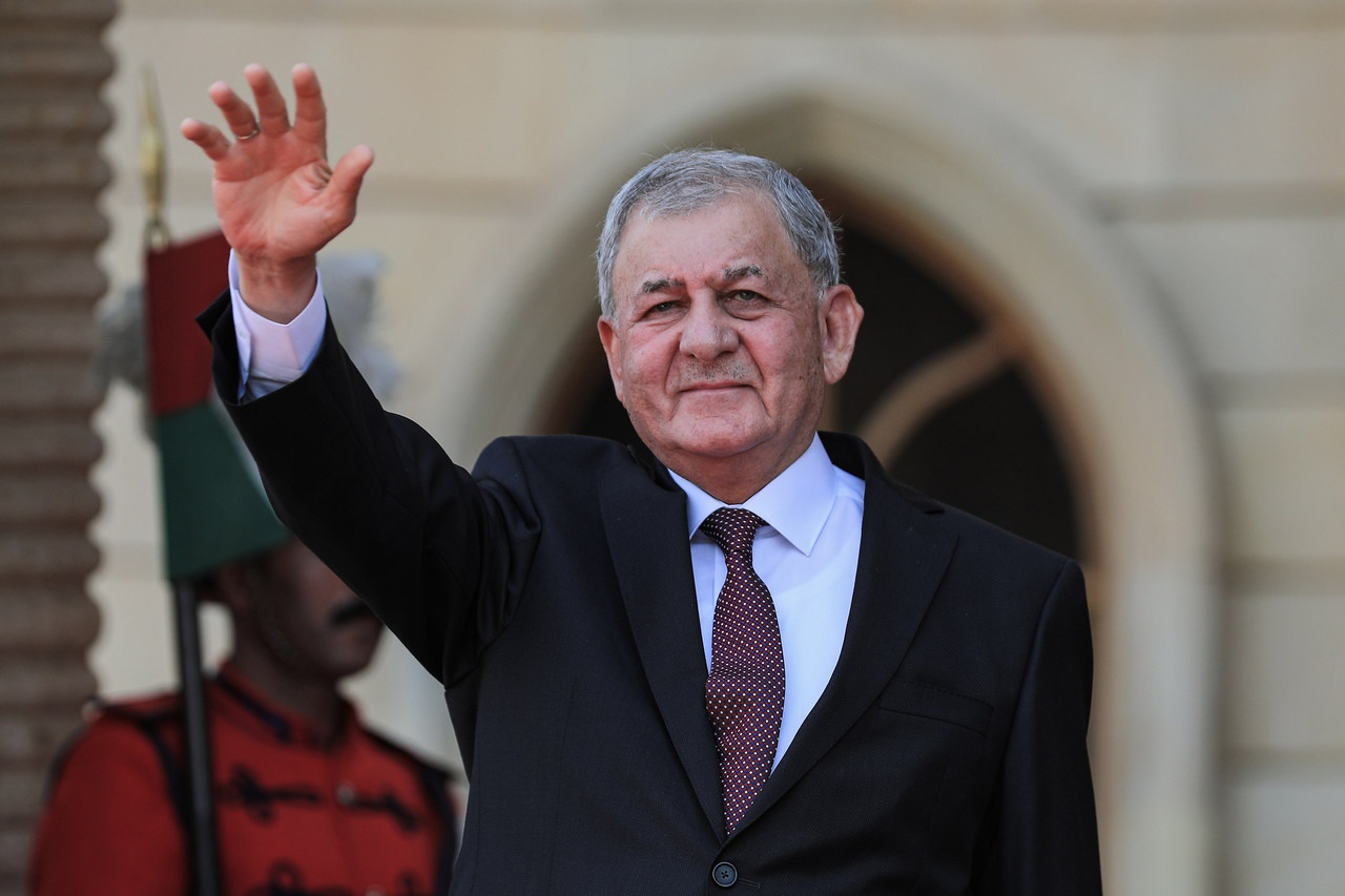 Избранный президент Ирака Абдуллатыф Рашид.