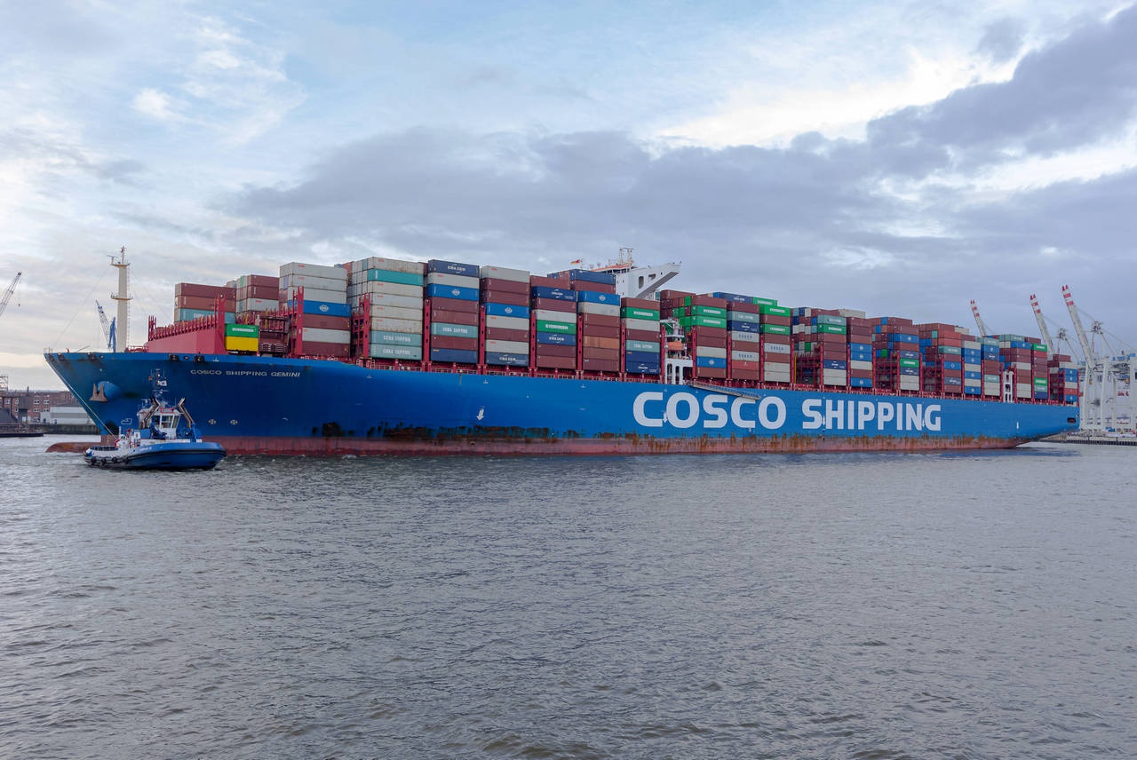 Чуть меньше четверти Гамбургского порта теперь принадлежит китайской компании COSCO.
