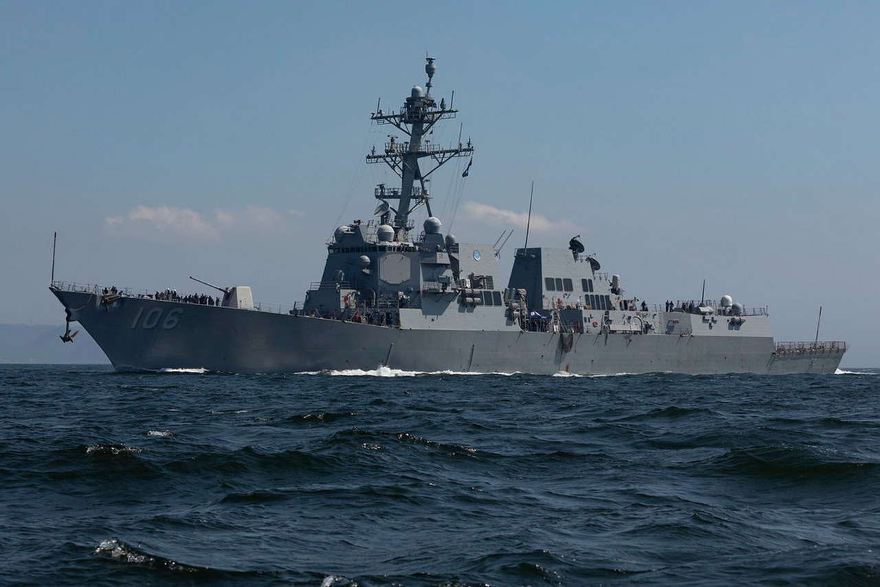 Эсминец типа «Арли Бёрк».