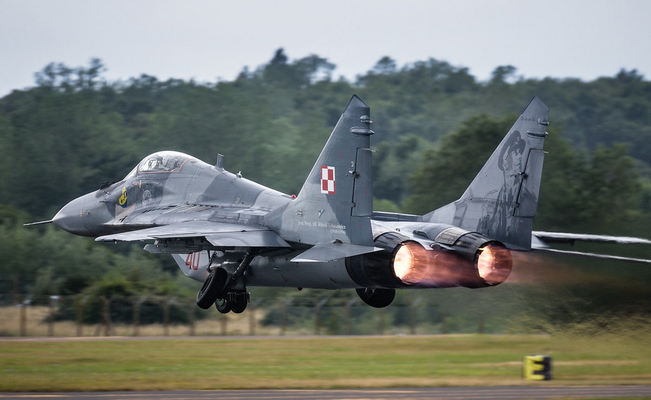 МиГ-29 ВВС Польши.