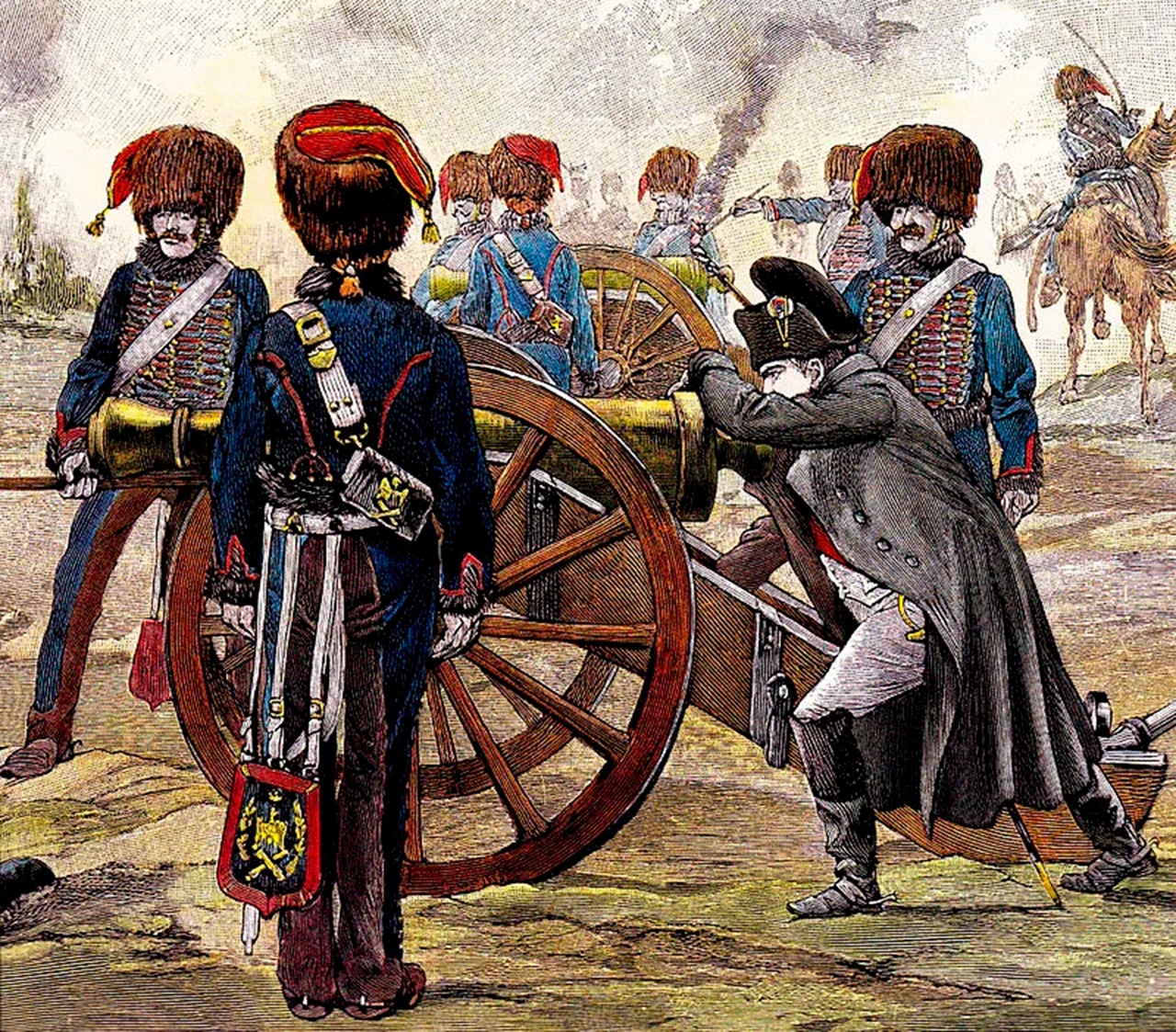 Будучи артиллеристом, Наполеон свято верил в «последний довод королей».