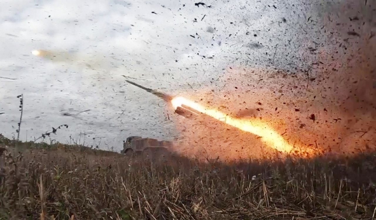 Ракетные пуски по объектам военного управления Украины.
