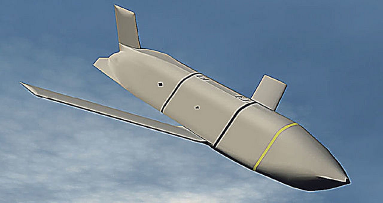 Перспективная ракета LRSO (графическая визуализация).