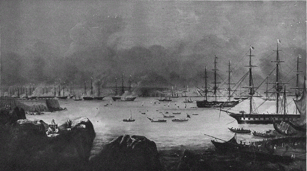 Эскадра контр-адмирала Лазарева в Босфоре, 1833 г.