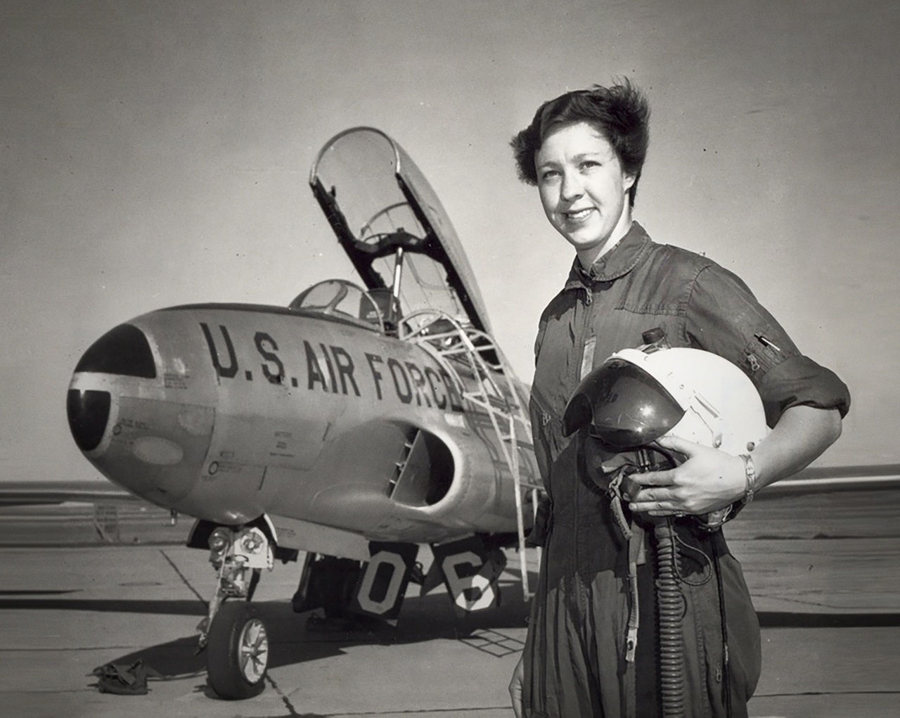 Уолли Фанк была первой женщиной-инструктором на военной базе США.