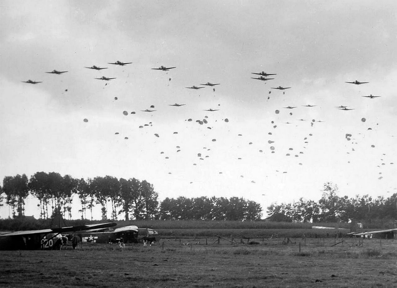 Высадка 82-й воздушно-десантной дивизии США. Операция «Маркет Гарден», 23 сентября 1944 г.