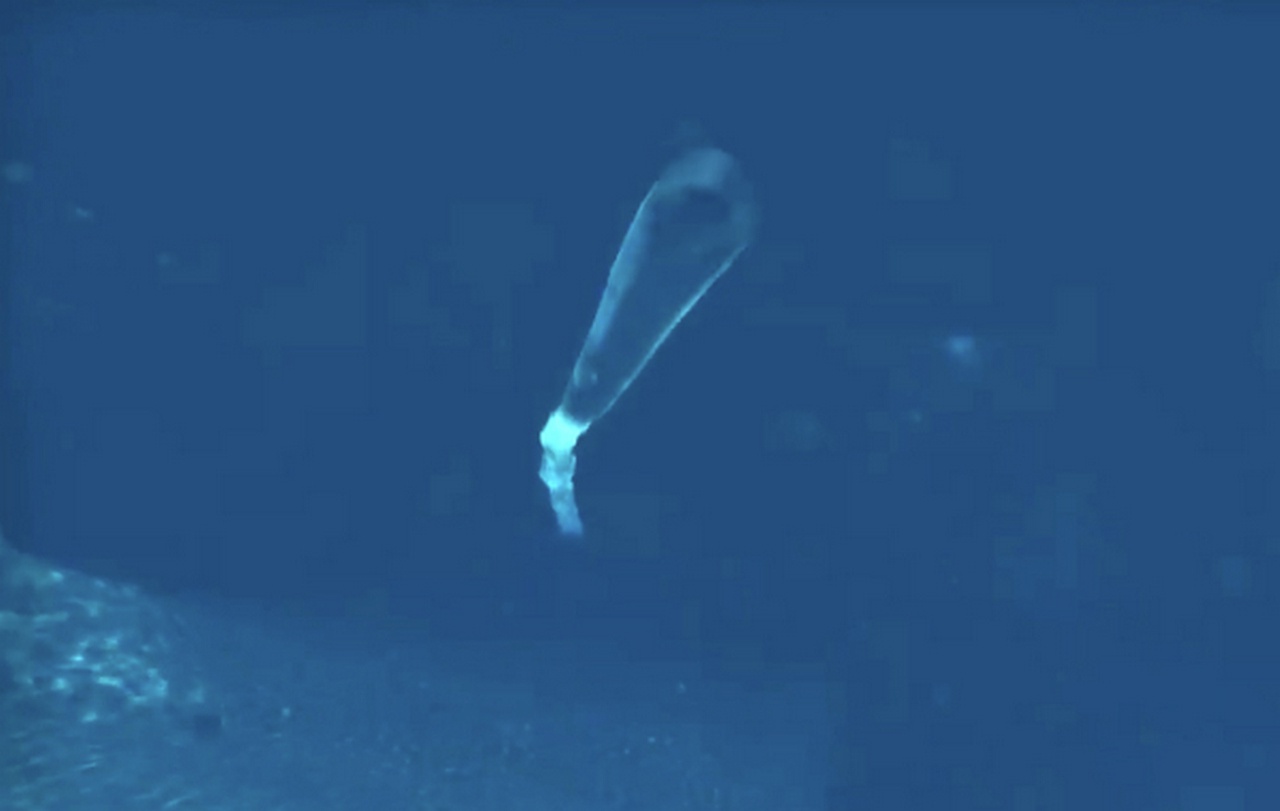 Океанская многоцелевая система «Посейдон» во время испытаний.