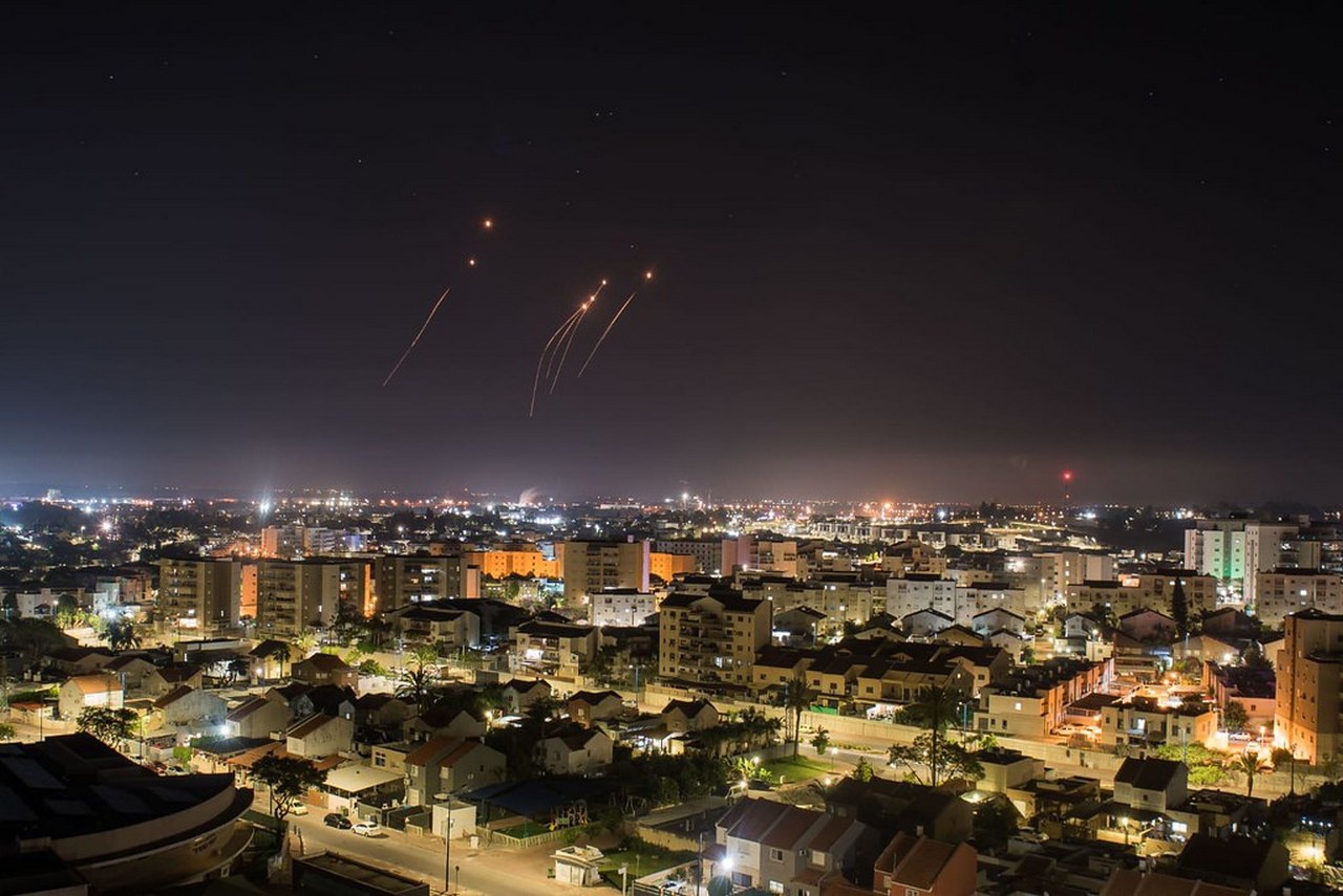 Обстрелы израильских городов ракетами из сектора Газа в 2021 г.
