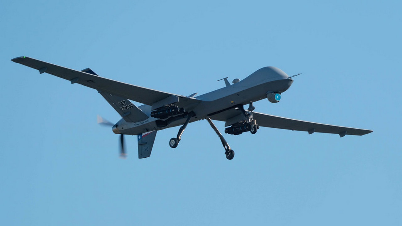 Ударный беспилотник MQ-9 Reaper.