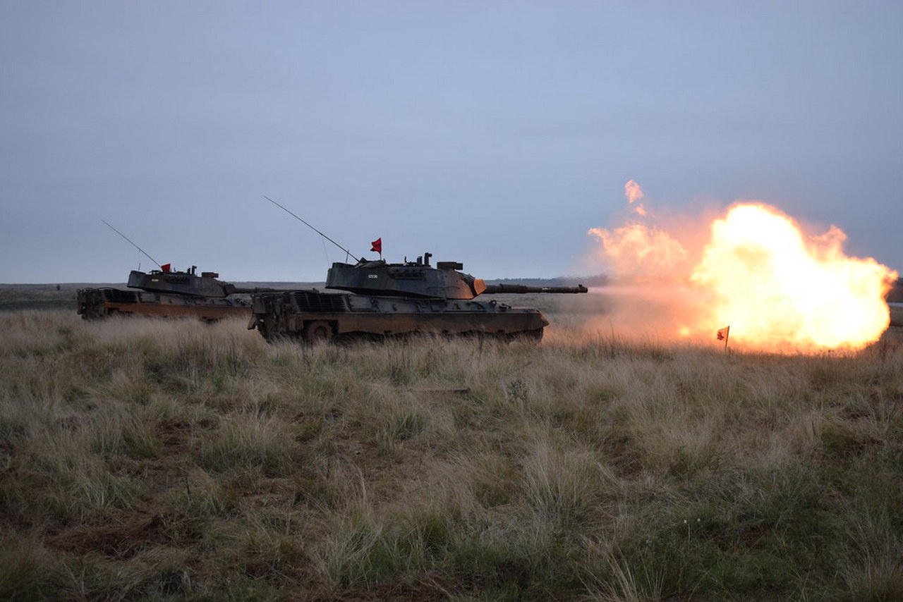 Танки Leopard 1A5 не принимали участие в боевых действиях, от слова «никогда».