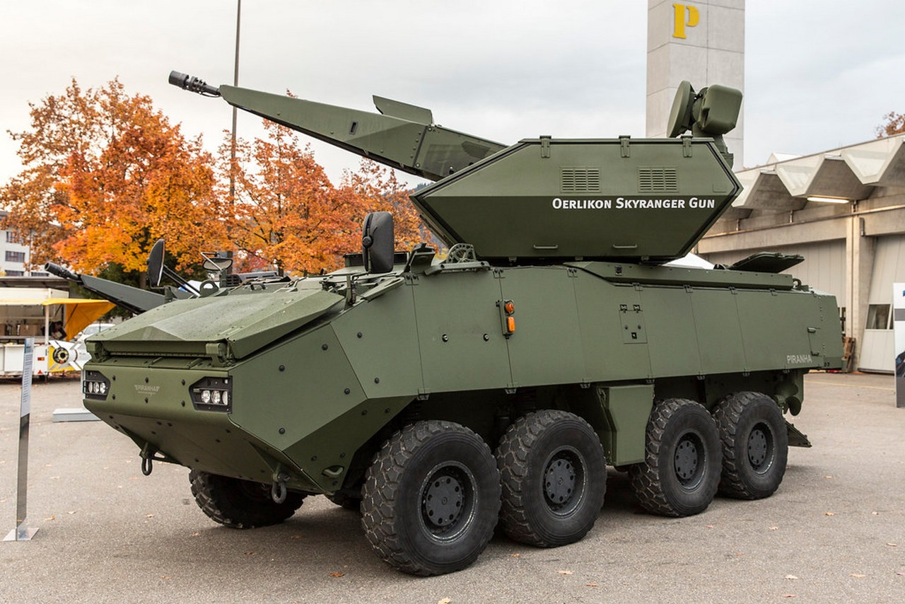 Швейцарско-германский зенитный комплекс Oerlikon Skyranger Gun может оказаться на Украине.