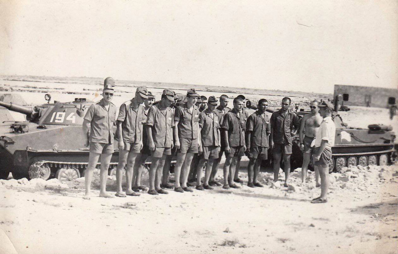 Советские морские пехотинцы в Эфиопии, 70-е годы прошлого века.