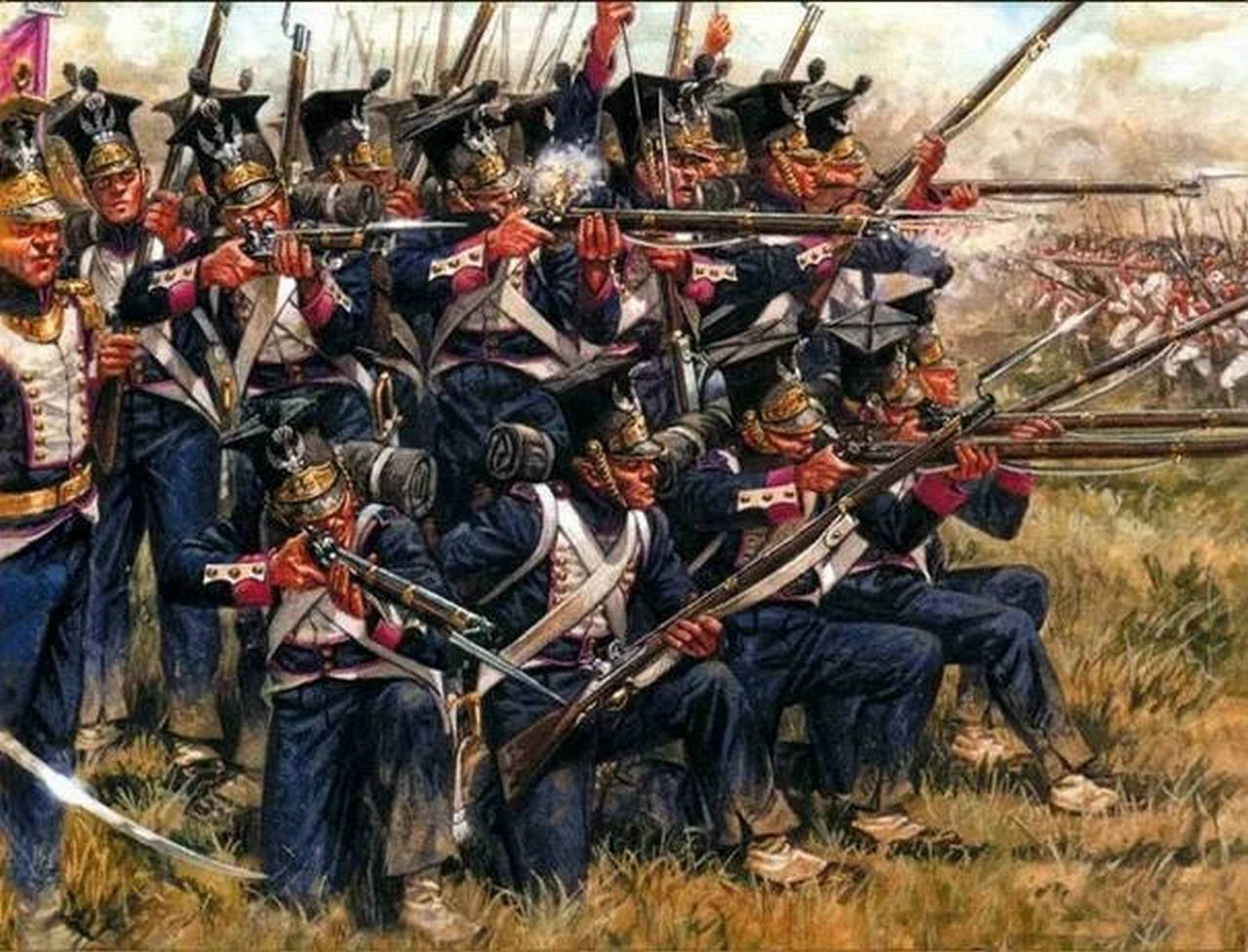 Поляки вторглись в Россию в 1812 году вместе с объединённой армией Европы в надежде на обещанное Наполеоном создание независимого государства.