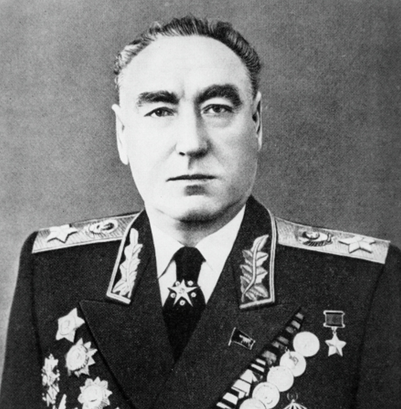 Маршал Советского Союза Сергей Семёнович Бирюзов.