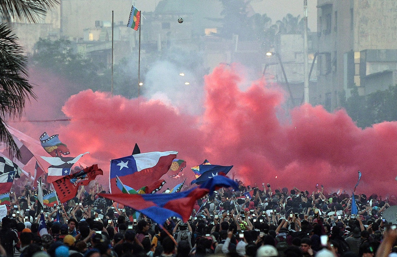 Акции протеста в Сантьяго, 8 ноября 2019 г.