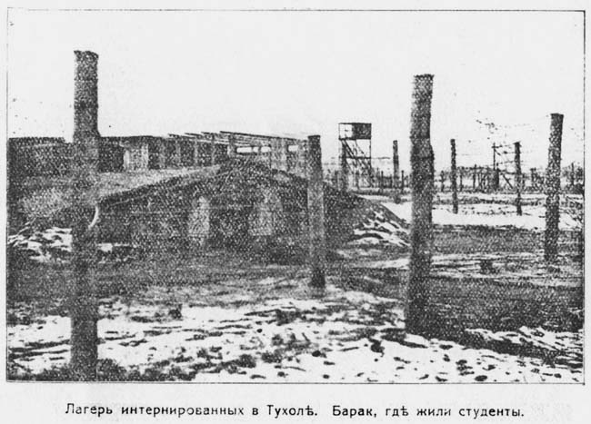 Лагерь для военнопленных Красной Армии в Тухоле во время польско-советской войны 1919-1921 гг.
