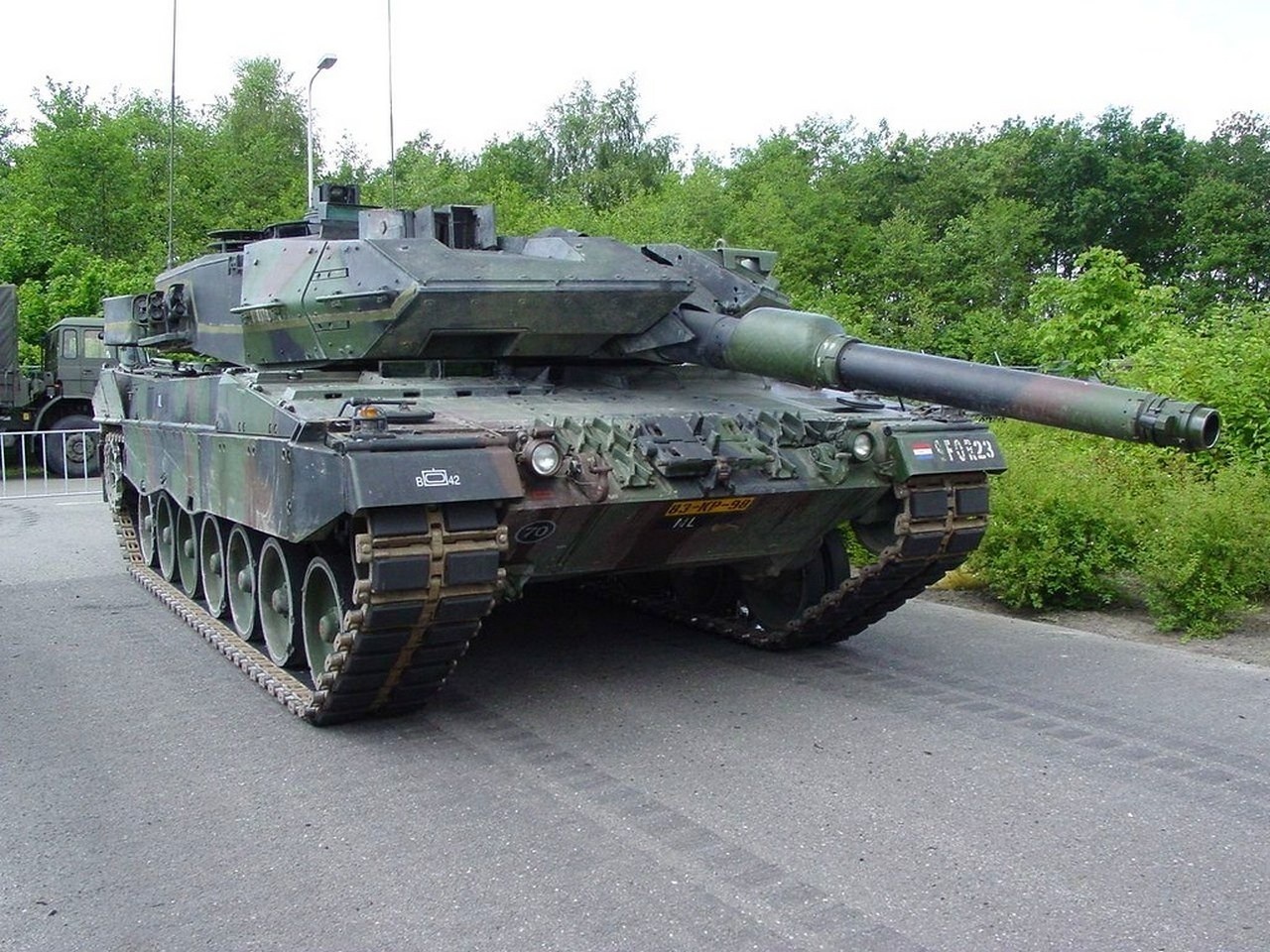 Leopard 2A5 армии Нидерландов.