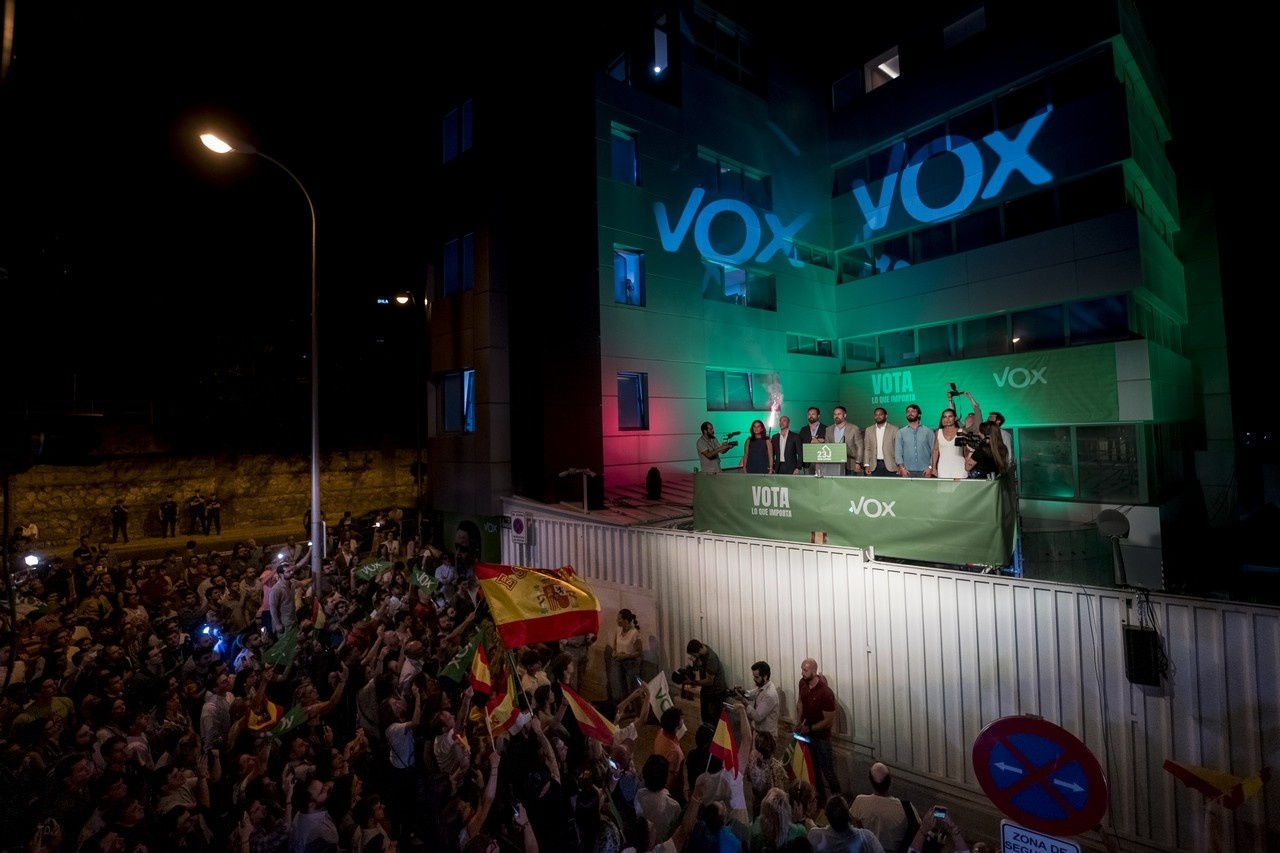 Vox - наиболее вероятный партнёр правоцентристской Народной партии по коалиции.
