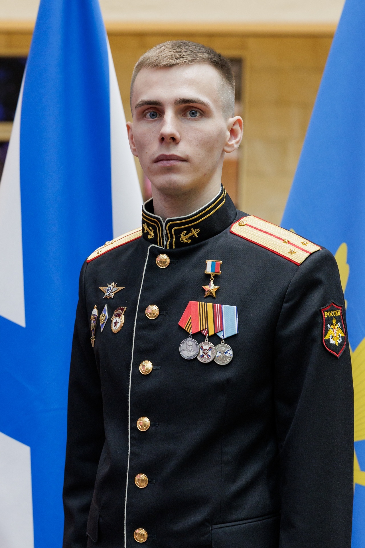Тогда ещё старший лейтенант Головин Владислав Указом Президента РФ от 20 сентября 2022 года получил звание Героя России.