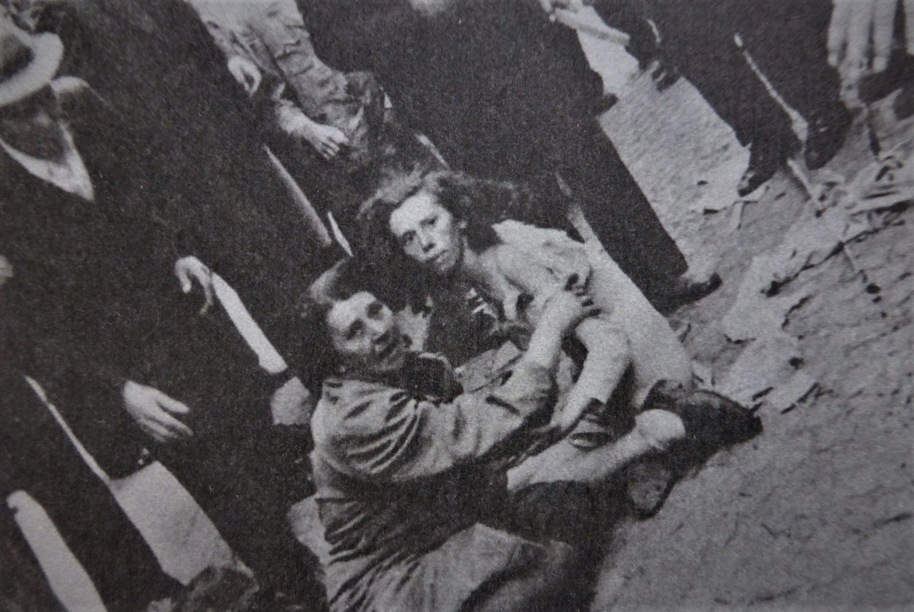 Жертвы погрома в оккупированном немецкими войсками Львове.