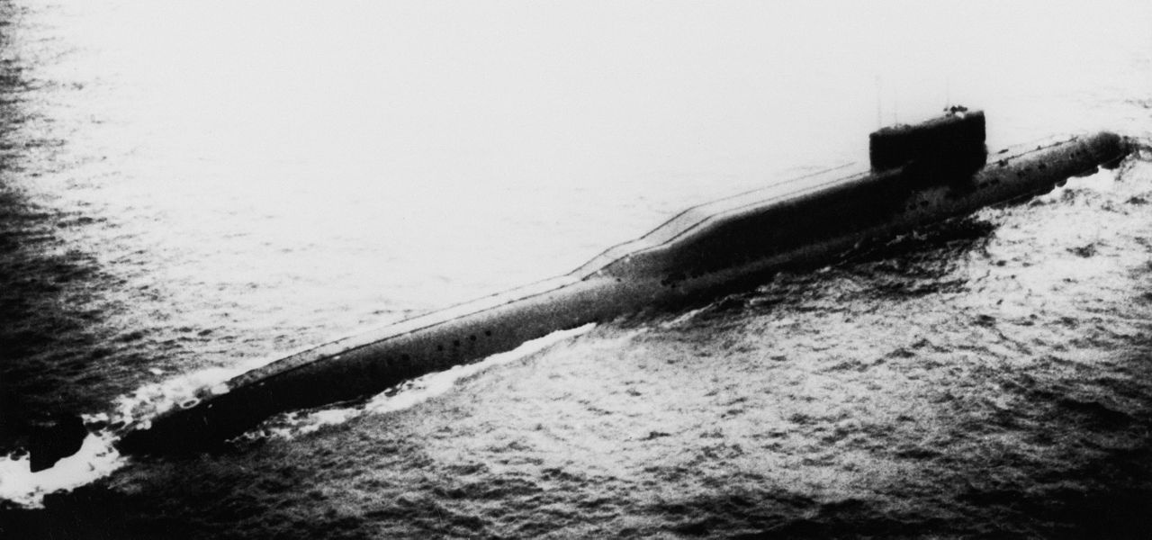 Советская подводная лодка проекта 667Б «Мурена», одной из которых была К-465.