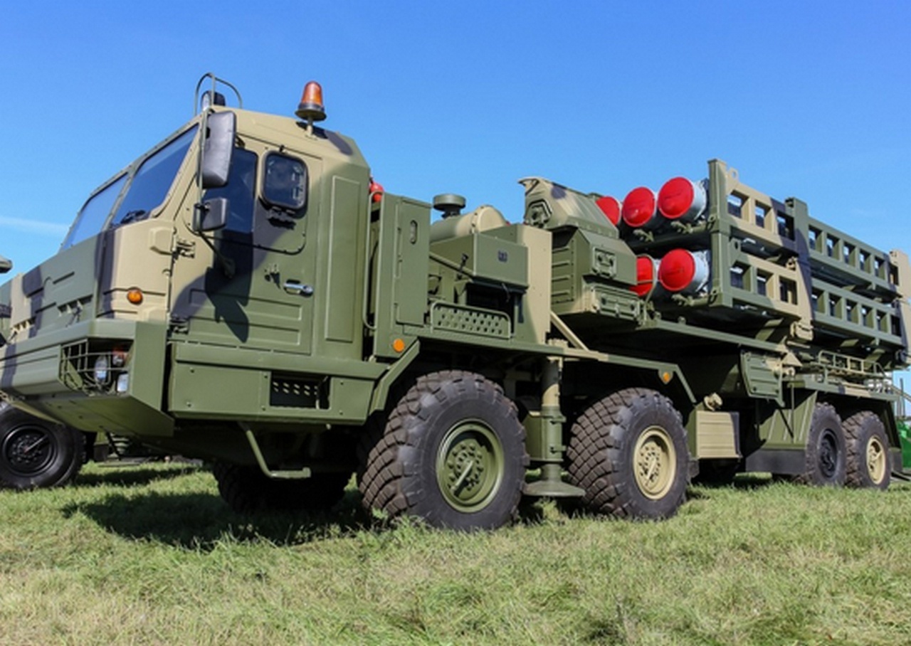 Зенитный ракетный комплекс средней дальности С-350 «Витязь».