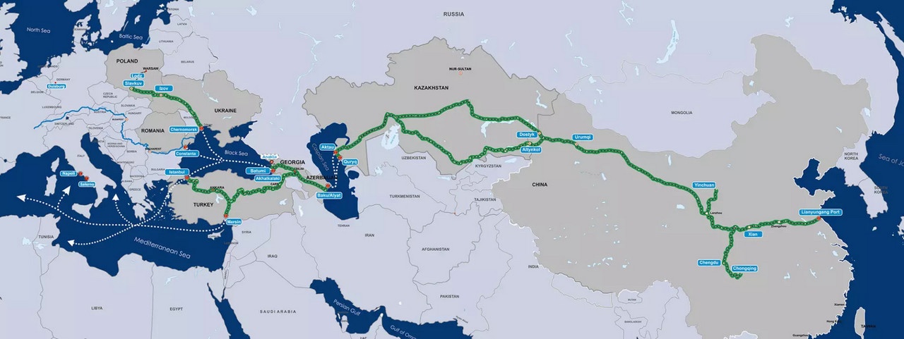 Карта торговых путей беларуси