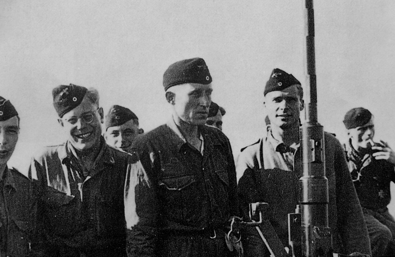 Группа специального назначения из дивизии «Бранденбург» на борту подводной лодки U-20, 1943 г.