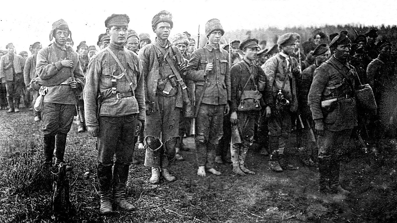 Красноармейцы, 1918 год