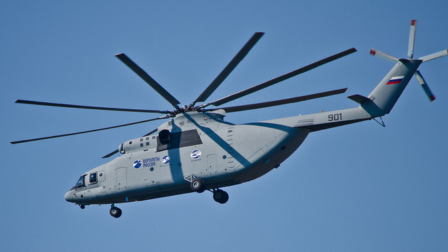 Новый вертолет Ми-26Т2В начнет серийно выпускаться в 2019 году