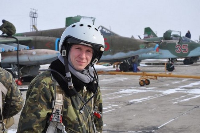 Летчик гвардии майор Роман Филипов