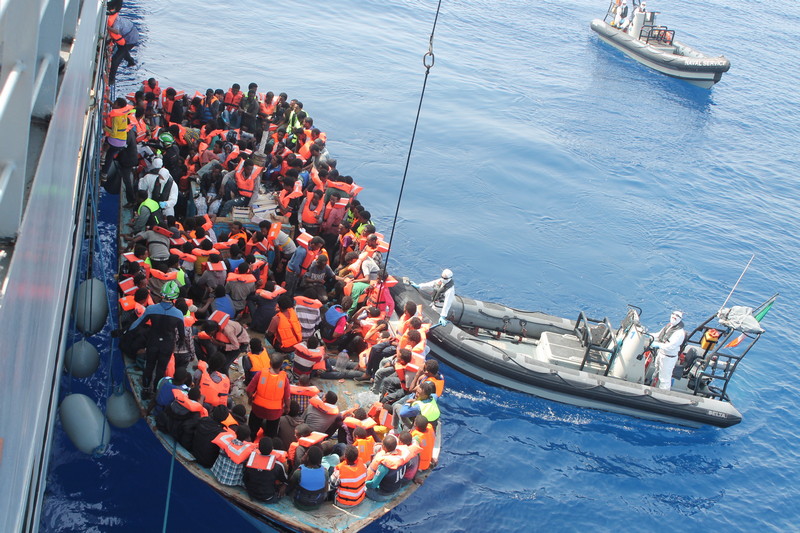 Через Ливию идет поток африканских беженцов в Европу