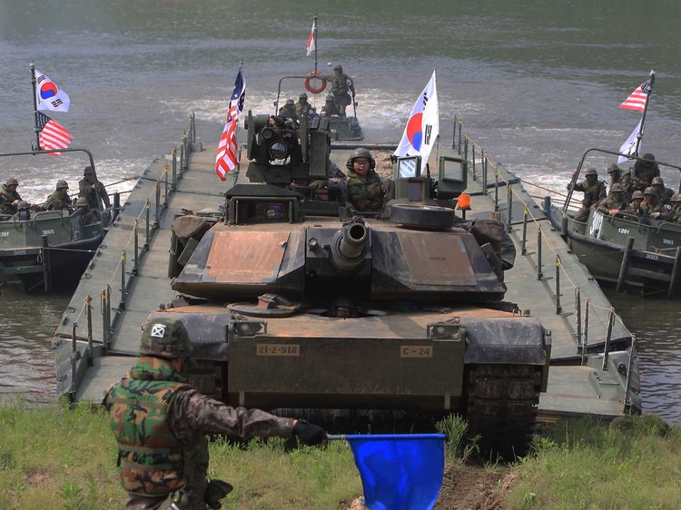 Войска американского экспедиционного корпуса в Республике Корея