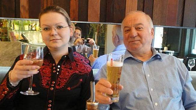 Сергей Скрипаль с дочерью Юлией.