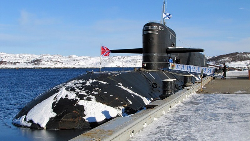 Атомный подводный крейсер «Карелия»