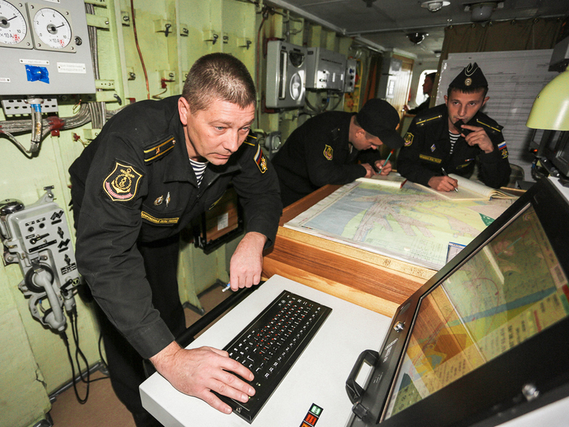 На боевом посту