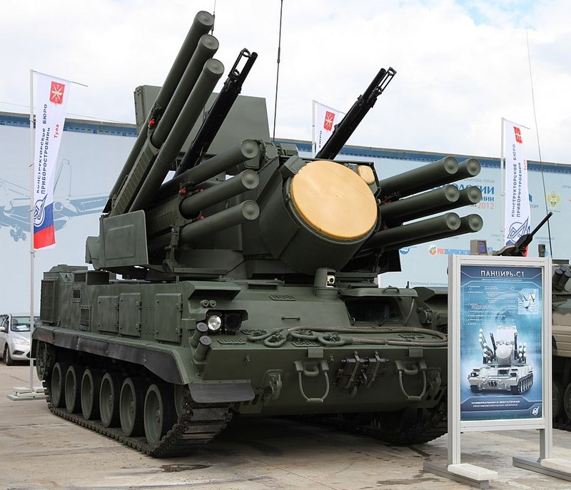 Зенитный ракетный пушечный комплекс «Панцирь-С»