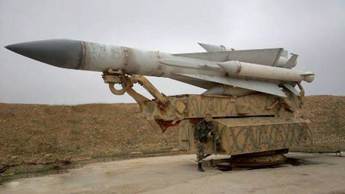 Сирийский зенитно-ракетный комплекс C-200