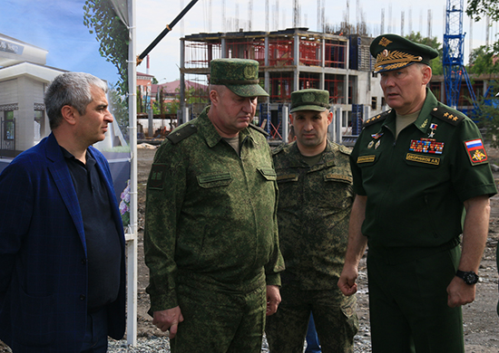 Во Владикавказе военные строители приступили к возведению первой очереди зданий госпитального комплекса Во Владикавказе военные строители приступили к возведению первой очереди зданий госпитального комплекса