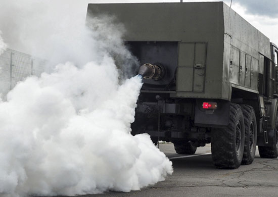Военнослужащие войск РХБ защиты Западного округа на учении в Смоленской области замаскировали электростанцию Военнослужащие войск РХБ защиты Западного округа на учении в Смоленской области замаскировали электростанцию