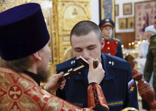Зенитчики 58 ОА ЮВО во Владикавказе поклонились Главной иконе ВС РФ «Спас Нерукотворный» Зенитчики 58 ОА ЮВО во Владикавказе поклонились Главной иконе ВС РФ «Спас Нерукотворный»