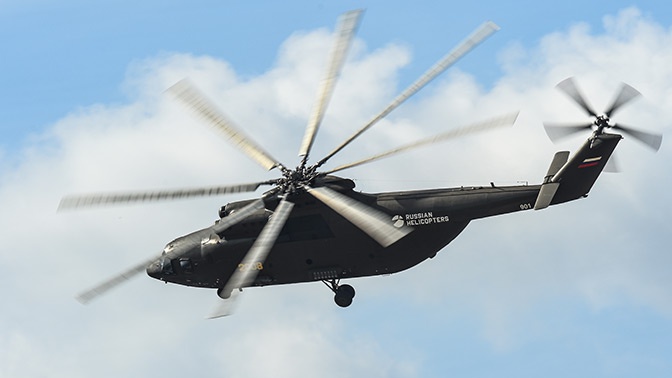 В «Вертолетах России» рассказали о планах госиспытаний Ми-26Т2В