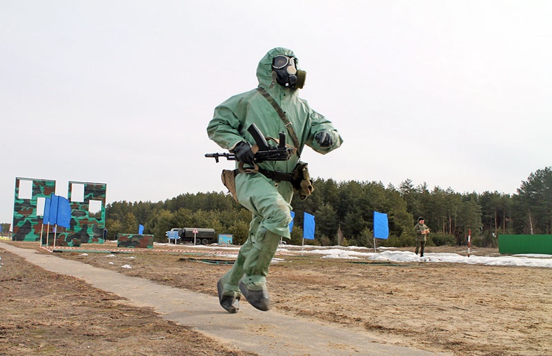 Военно-спортивный этап конкурса «Воин мира» – «Атлет».