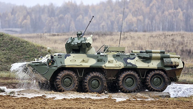 БТР-82 получил защиту от кумулятивных боеприпасов БТР-82 получил защиту от кумулятивных боеприпасов