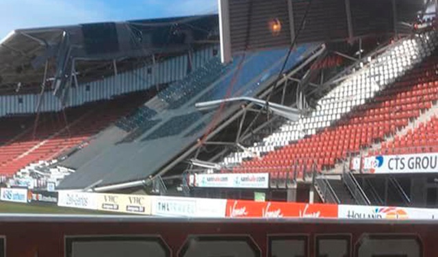 krysha stadiona az alkmar ruhnula v